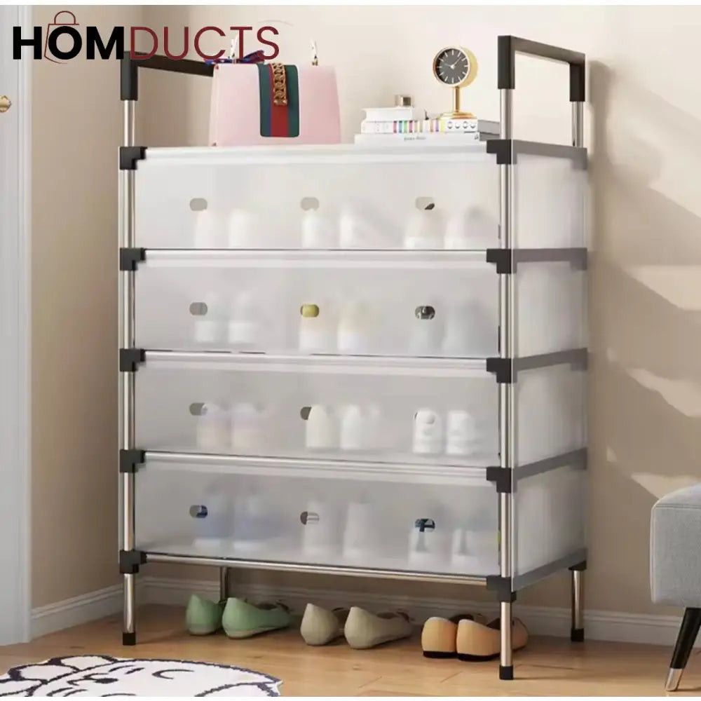 Dustproof Multilayer Shoe Rack