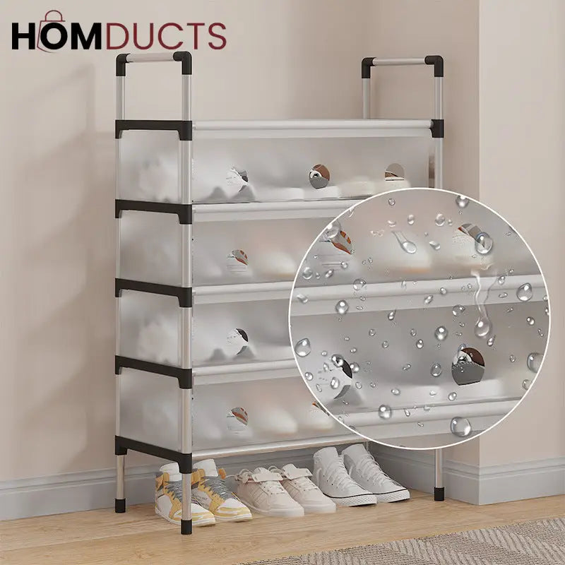 Dustproof Multilayer Shoe Rack