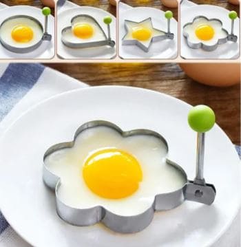 Egg Mold 4 pcs Stainless Steel Egg Mold (4 pcs)
