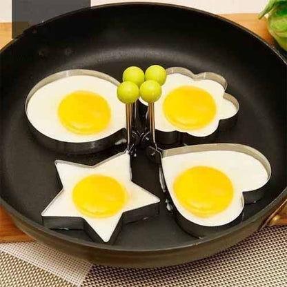 Egg Mold 4 pcs Stainless Steel Egg Mold (4 pcs)
